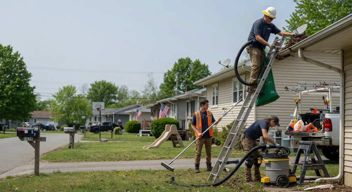 Gutter Installation in Villa Ridge, IL near me